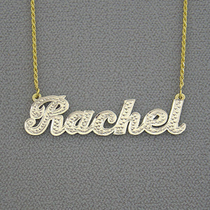 Gold 'Rachel' necklace