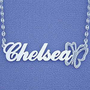 Chelsea on sale name necklace