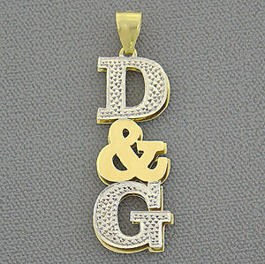 Alphabet Plate Necklace
