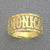 Solid Gold Ring Personalized Jewelry Handmade NR04