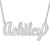 Sterling Silver Personalized Name Necklace Jewelry SN10