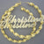 10k Gold Personalized Iced Out Names 8 mm Twisted Hoop Earrings Extra Large 3.5 inches Custom Made