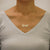 Personalized Solid 10k or 14k Gold Nameplate Diamond Cuts Kissing Birds Heart Pendant Necklace.