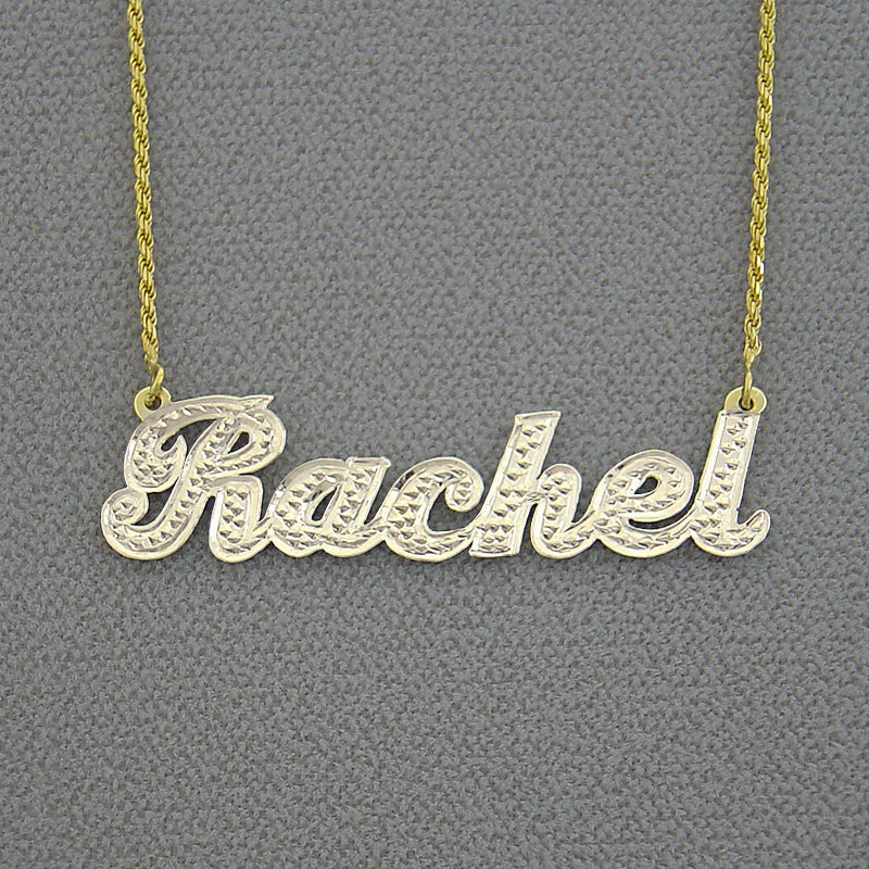 Gold 'Rachel' necklace