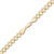 10K Solid Real Gold 8 mm Presidential Watch Band Style Hip Hop Bracelet or Anklet