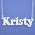 Personalized Jewelry Silver Name Necklace Pendant SN23
