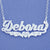 Sterling Silver Personalized Name Necklace Pendant SN29