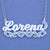 Sterling Silver Personalized Name Plate Necklace Jewelry SN85