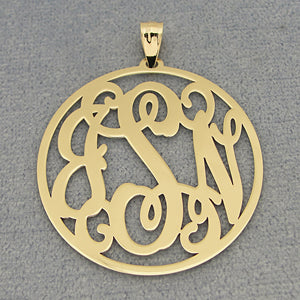 Monogram pendant Louis Vuitton Gold in Metal - 35774462