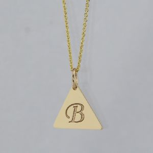 &#39;Triangle Pendant Necklace