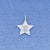 Silver Monogram Initial Engraved Star Charm Pendant SC_25